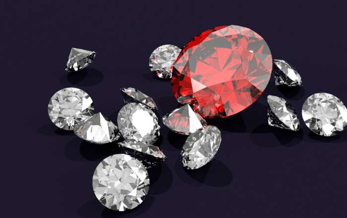 Christmas Gift Ideas Include Diamonds, Perfume, Paris red white diamonds