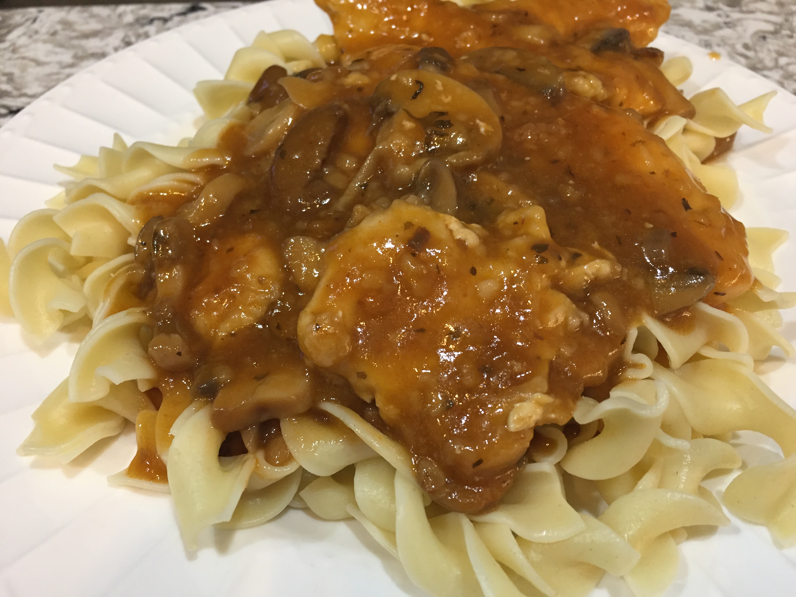 Slow Cooker Red Wine Chicken Recipe Michelle Valentine Love Eat