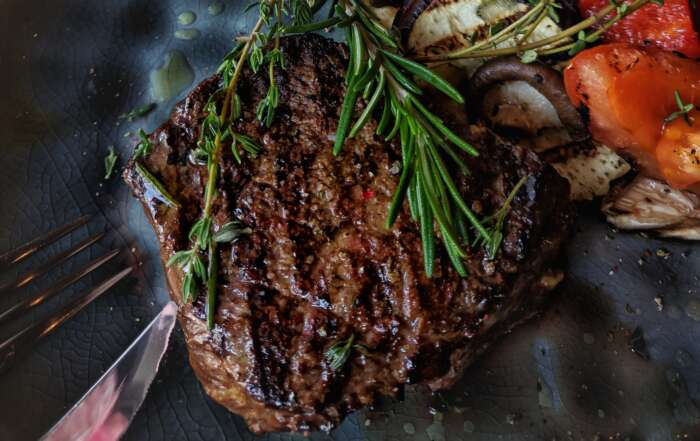 Lemon Rosemary Steak with Horseradish Cream Sauce Recipe lemon-rosemary-steak-with-horseradish-cream-sauce-