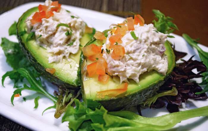 7 Spectacular Seafood Recipes stuffed-avocado-gigantic-crab