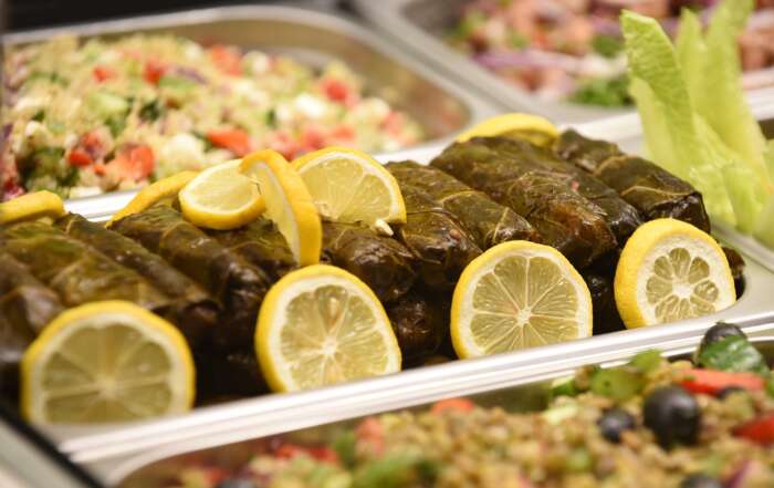 Greek Herbs with Quinoa Stuffed Grape Leaves Recipe herbs-with-quinoa-stuffed-grape-leaves