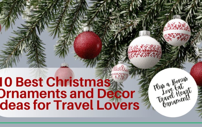 10 Best Christmas Ornaments and Decor Ideas for Travel Lovers 10 best travel christmas ornaments