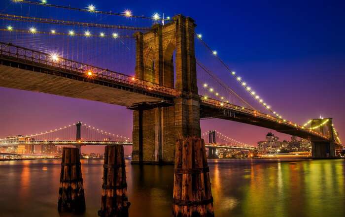 3 of the Most Beautiful Bridges in United States brooklyn bridge new york