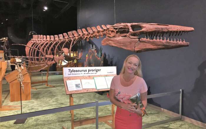 Best Places to See Dinosaur Bones and Prehistoric Fossils A picture containing text Description automatically generated