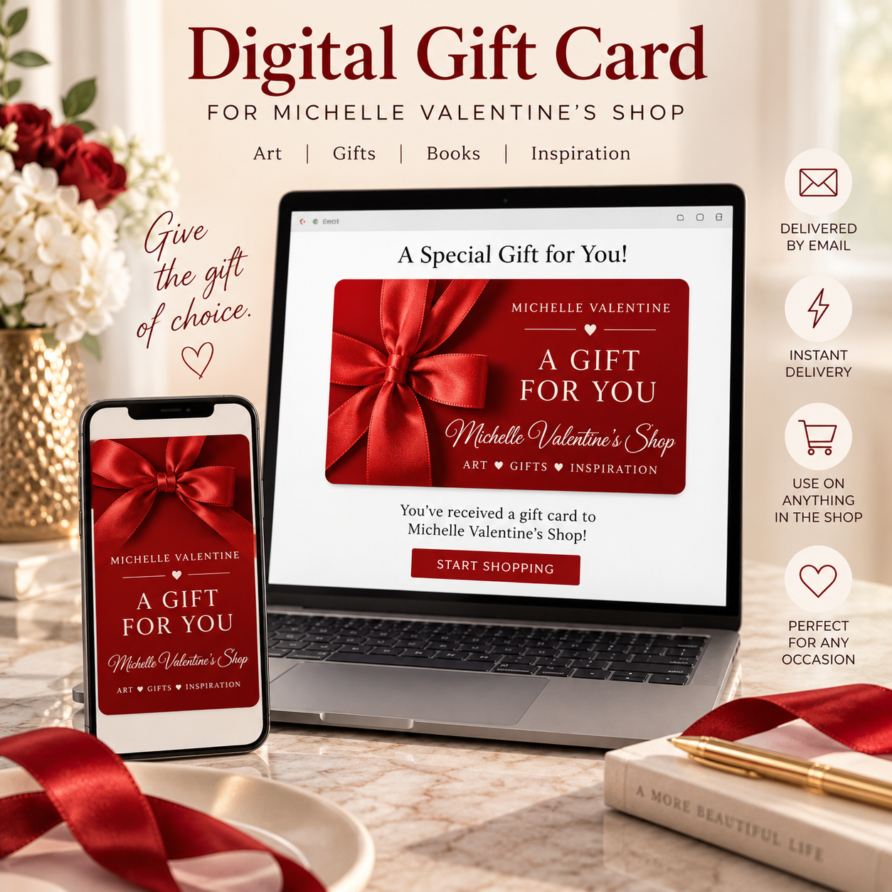 Michelle Valentine's Shop Digital Gift Card