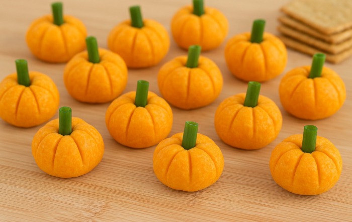pumpkin cheese balls recipe children