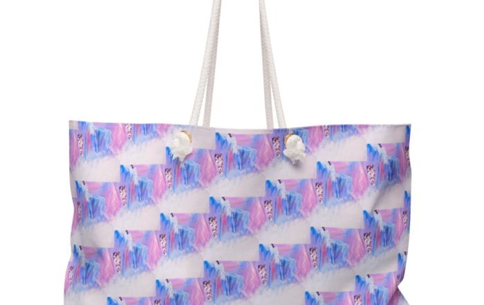 Michelle Valentine "Bryan" Original Artwork Cruise Tote Bag 13983771630196125256_2048.jpeg