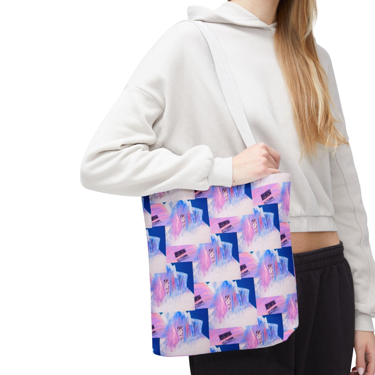 Michelle Valentine "Bryan" Original Artwork Tote Bag - Image 7