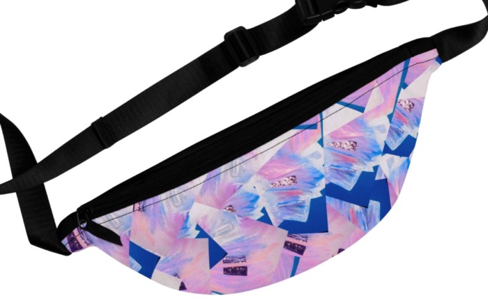 Michelle Valentine "Bryan" Original Artwork Fanny Pack (blue) 4096931372337542731_2048.jpeg