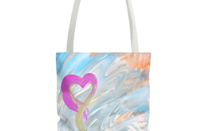 Michelle Valentine "Easter Sun" Original Artwork Tote Bag 5827240889230747948_2048.jpeg