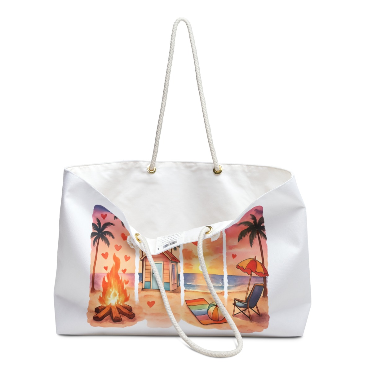 Michelle Valentine "Beach Love" Cruise Tote Bag - Image 2