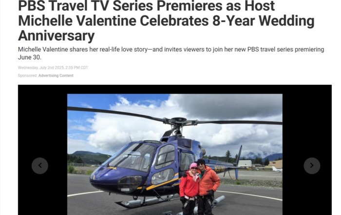 Michelle Valentine Featured on News Channel Nebraska Southeast! PBS-Travel-TV-Series-Premieres-as-Host-Michelle-Valentine-Celebr-SOUTHEAST-NEWS-CHANNEL-NEBRASKA-07-05-2025_01_41_PMcrop
