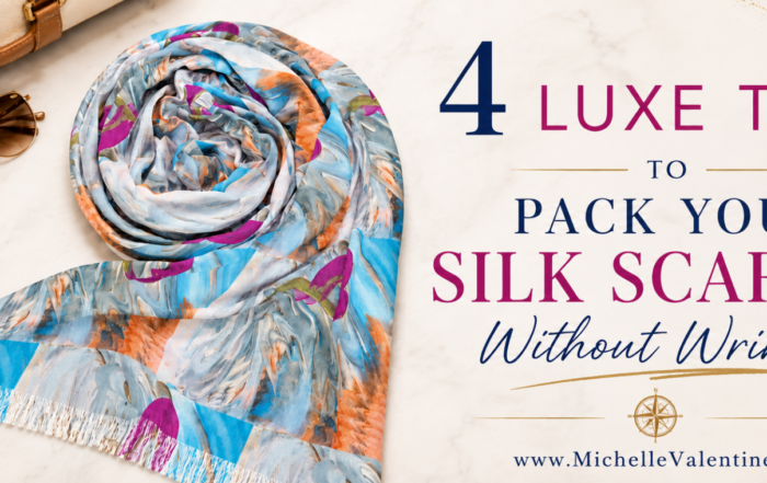 4 Luxe Tips to Pack Your Silk Scarves Without Wrinkles how to pack silk scarves