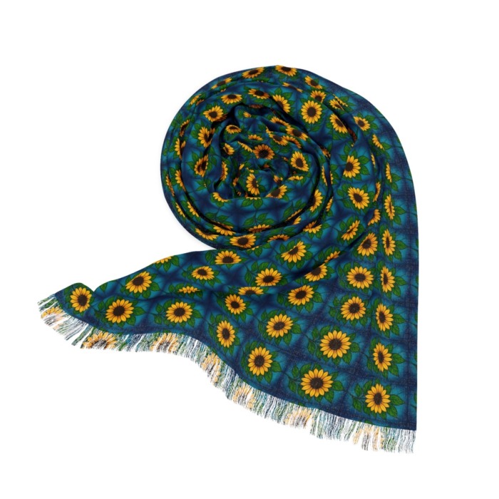 Michelle Valentine "Glass Sunflower" Scarf