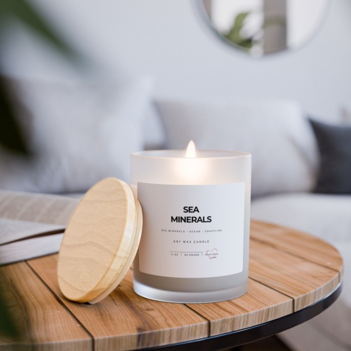 Michelle Valentine – Sea Minerals Candle (11 oz.) - Image 7