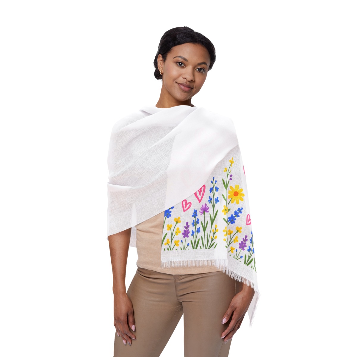 Michelle Valentine "Wildflowers Delight" Scarf - Image 5