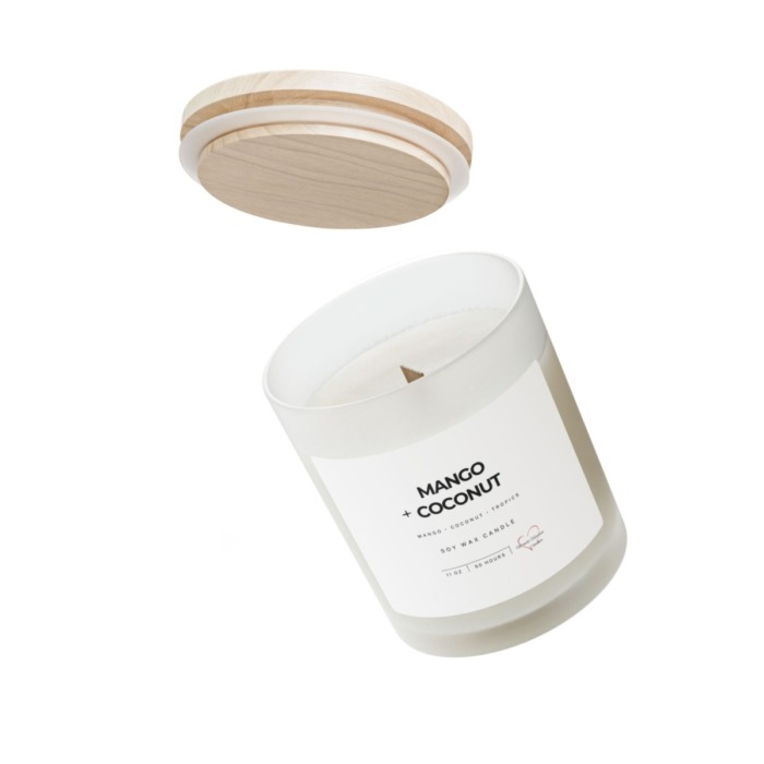 Michelle Valentine – Mango Coconut Candle (11 oz.) - Image 8
