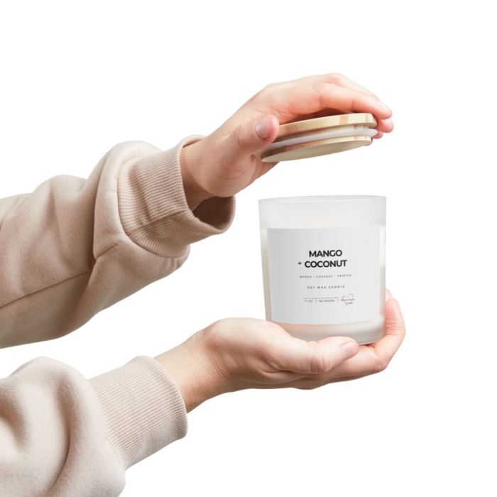 Michelle Valentine – Mango Coconut Candle (11 oz.) - Image 9
