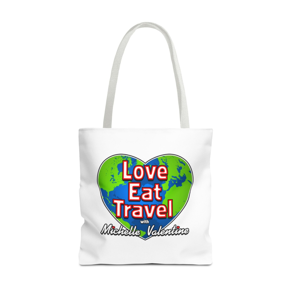 Love Eat Travel with Michelle Valentine Tote Bag - Image 17