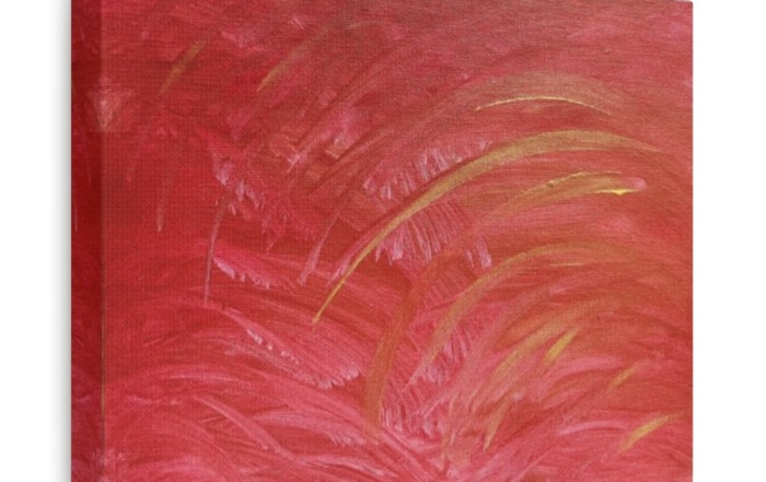 "Fire Heart" by Michelle Valentine - Canvas Print 11302674596243320281_2048.jpeg