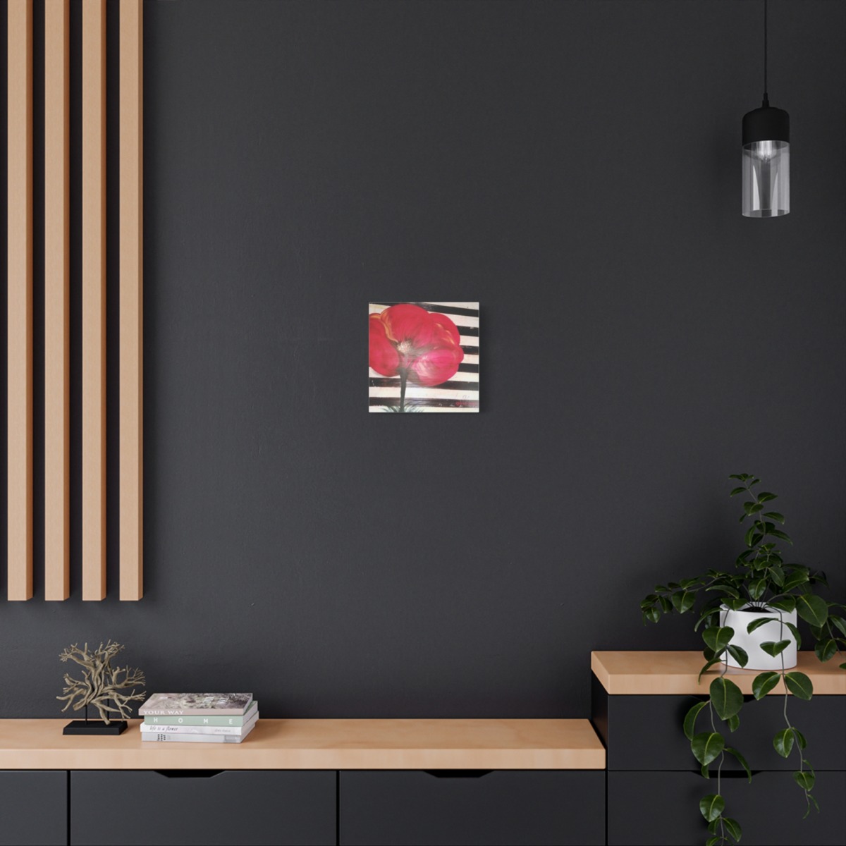 "Opera Poppy" by Michelle Valentine - Canvas Print - Image 4