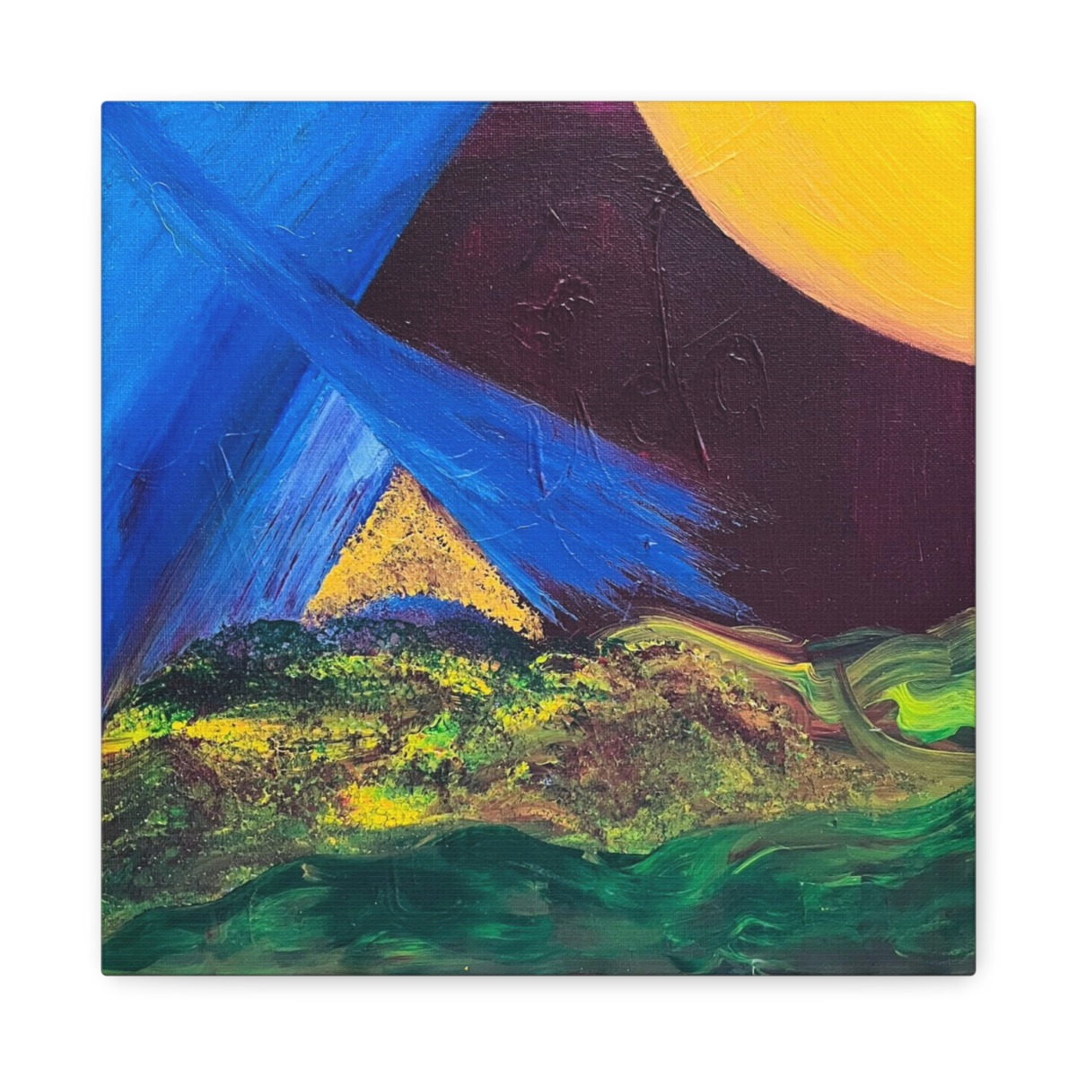 "Purple Bay" by Michelle Valentine - Canvas Print - Image 2