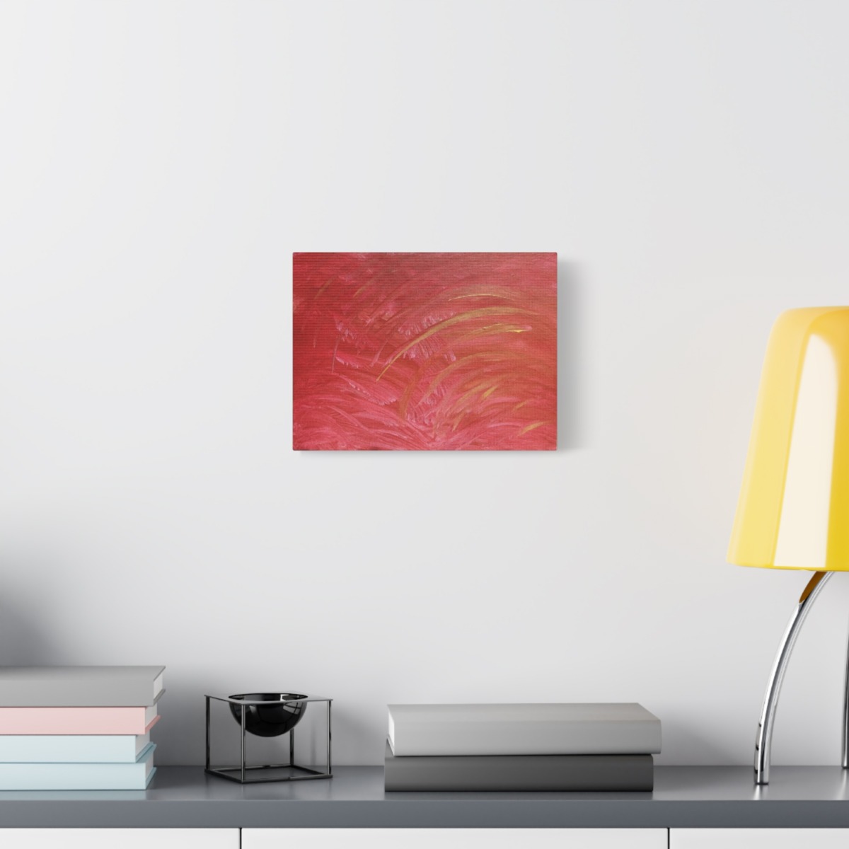 "Fire Heart" by Michelle Valentine - Canvas Print - Image 3