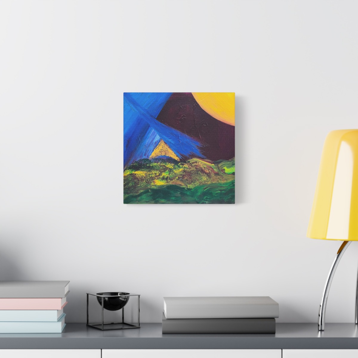 "Purple Bay" by Michelle Valentine - Canvas Print - Image 3