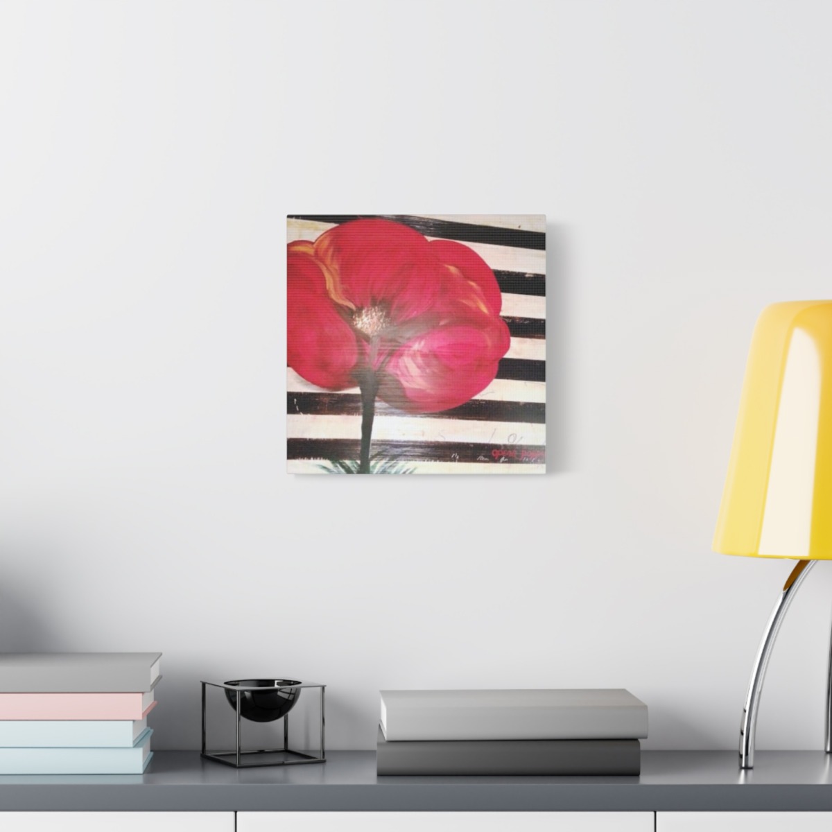 "Opera Poppy" by Michelle Valentine - Canvas Print - Image 3