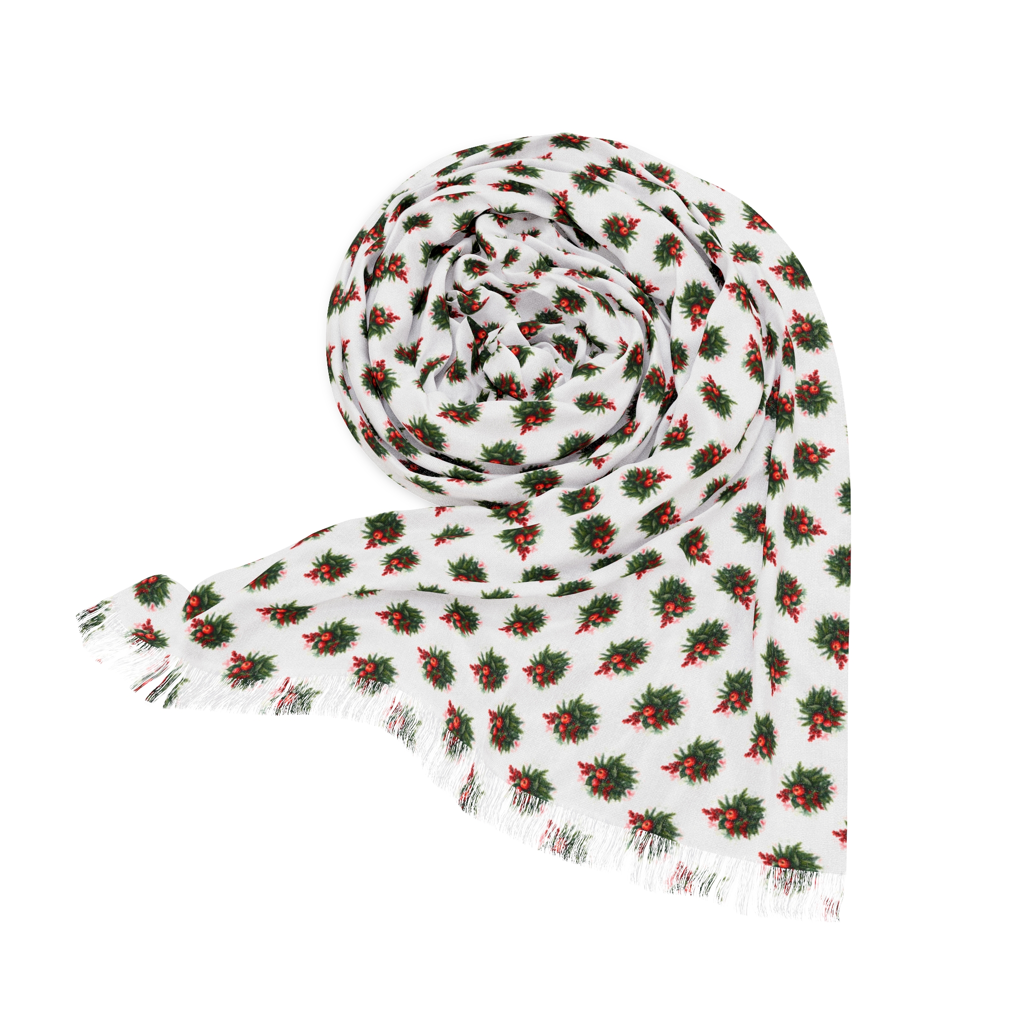 Scarf “Art and Apples”