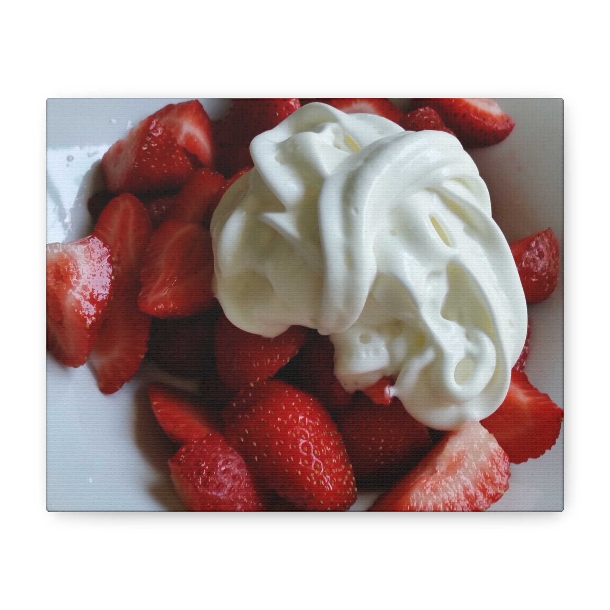 Canvas Print "Strawberries & Cream" - Image 2