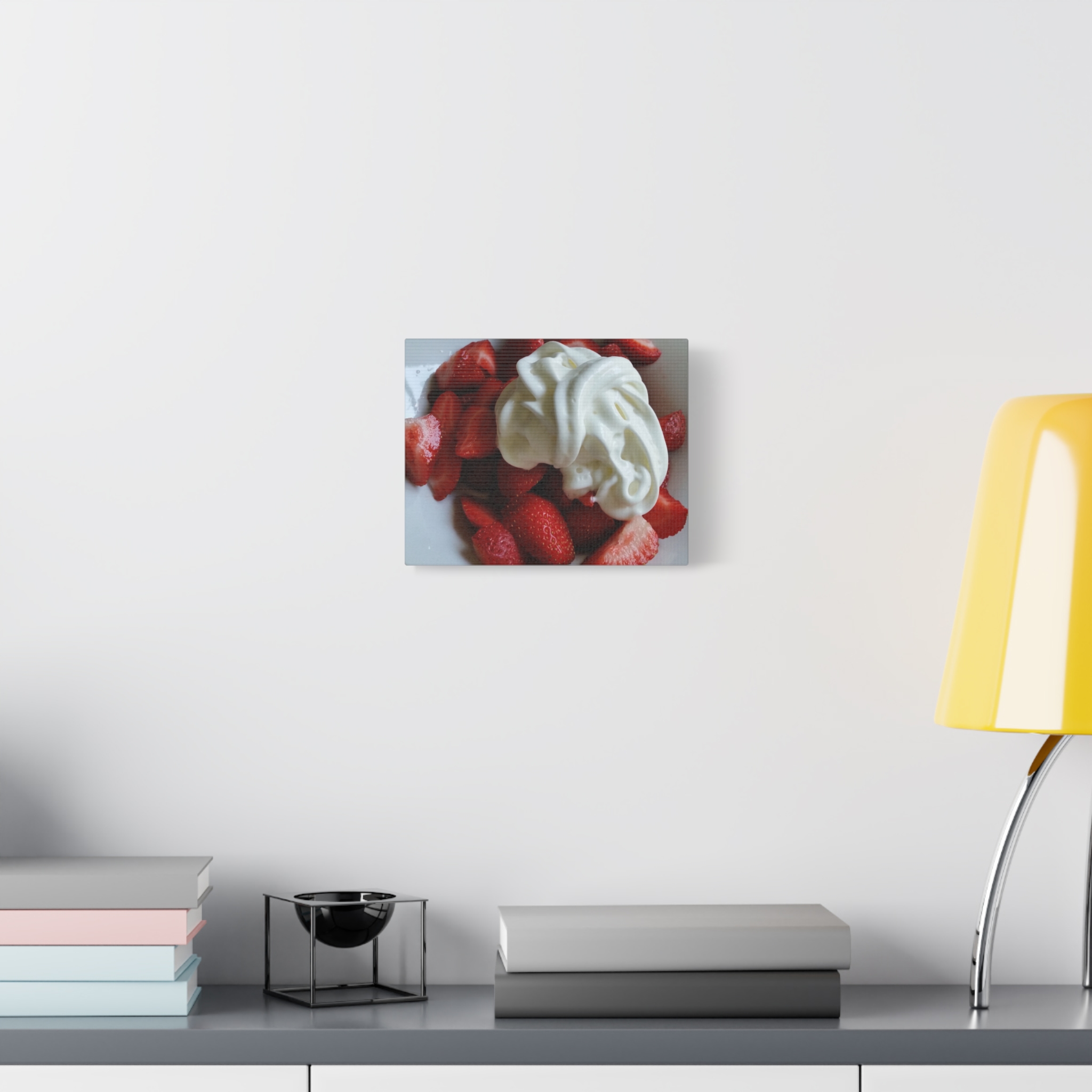 Canvas Print "Strawberries & Cream" - Image 3