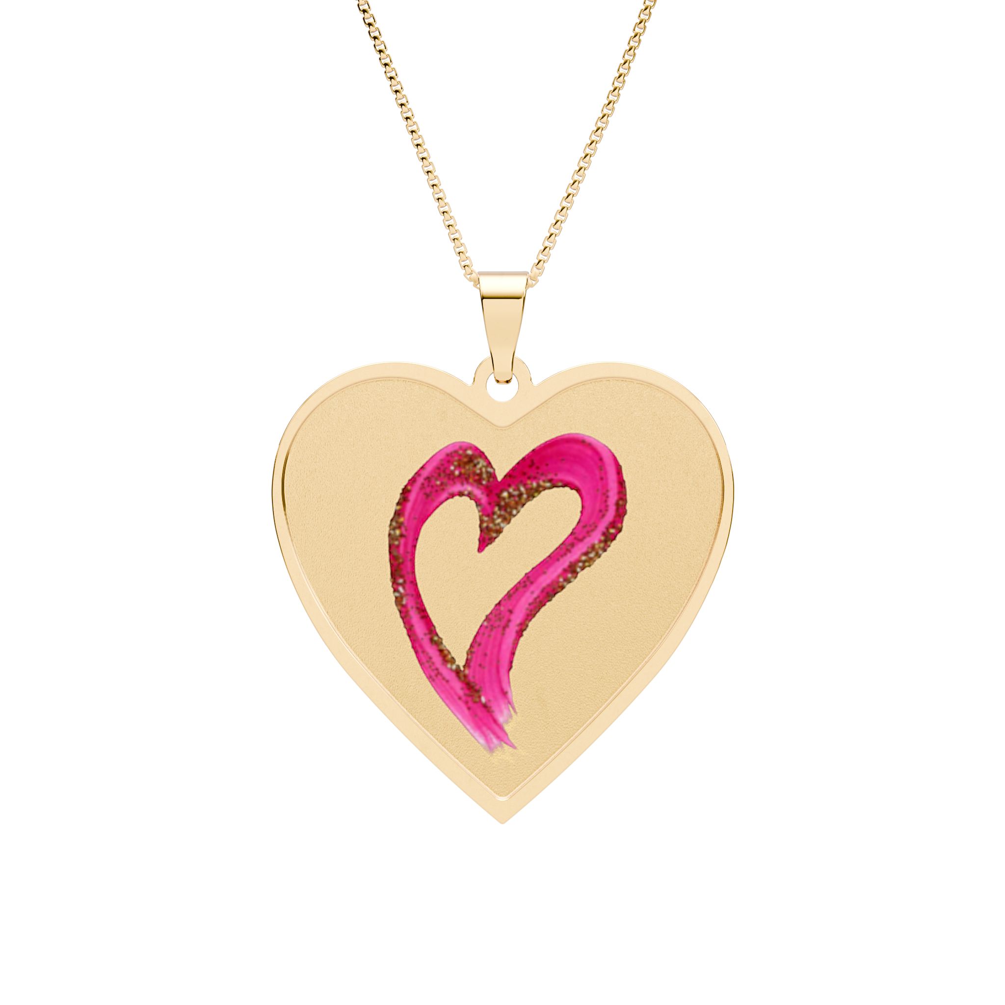 Heart Pendant Necklace "Heart Two"