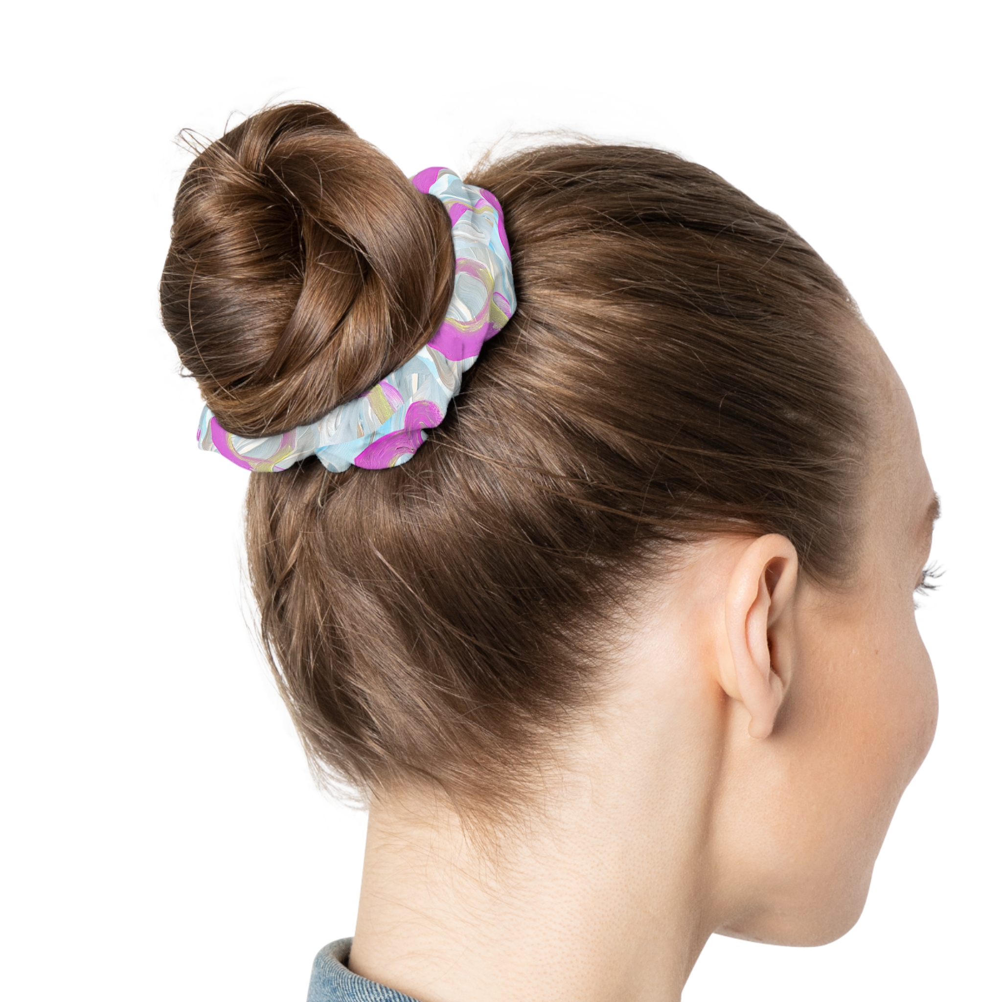 Hair Scrunchie "Easter Sun" - Image 3