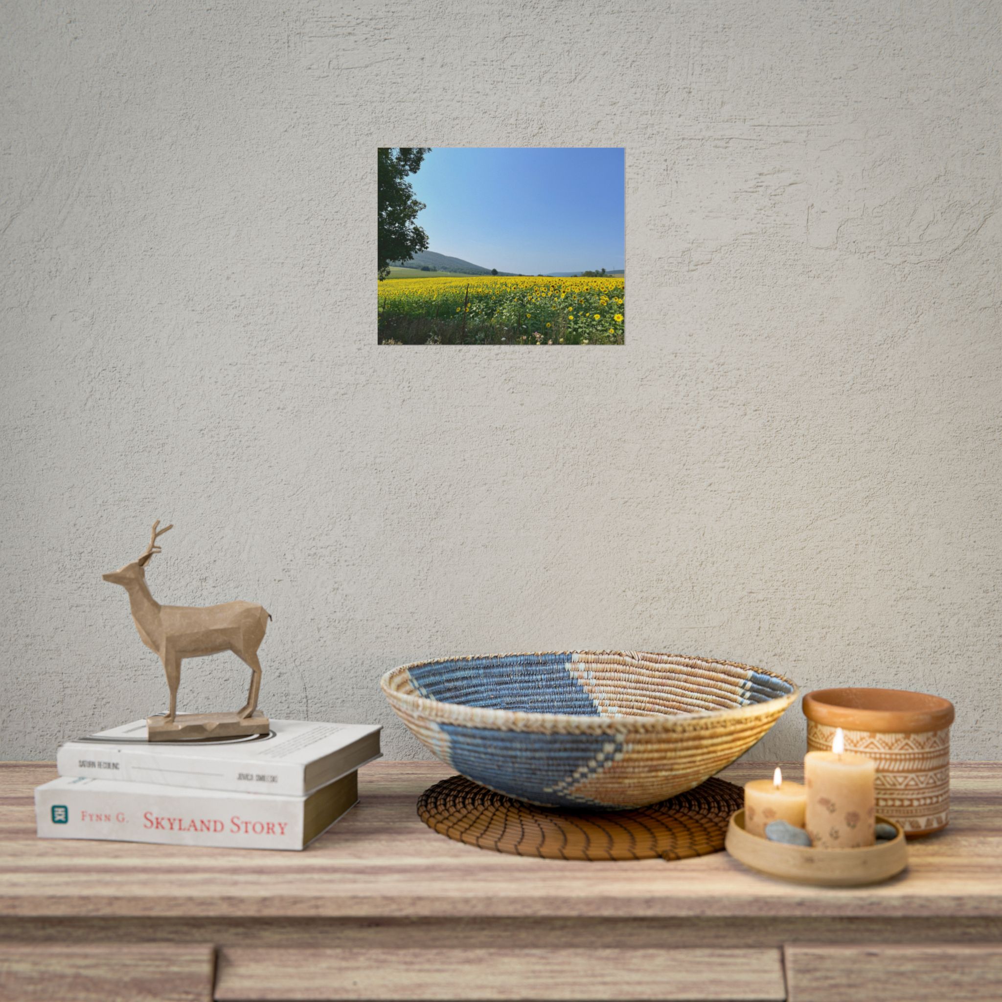 Poster "Yellow Flower Field" - Image 3