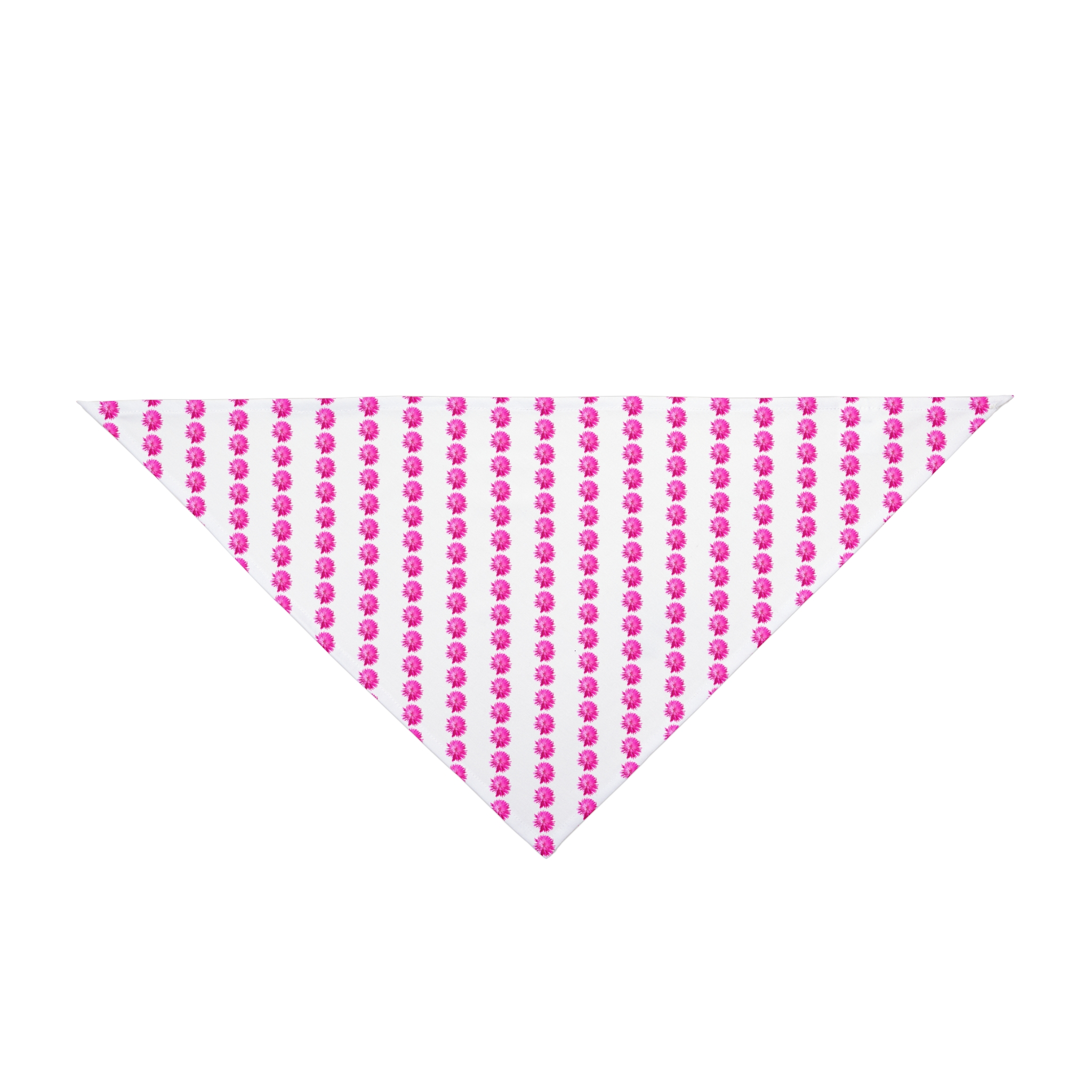 Triangle Scarf “Pink Poof”
