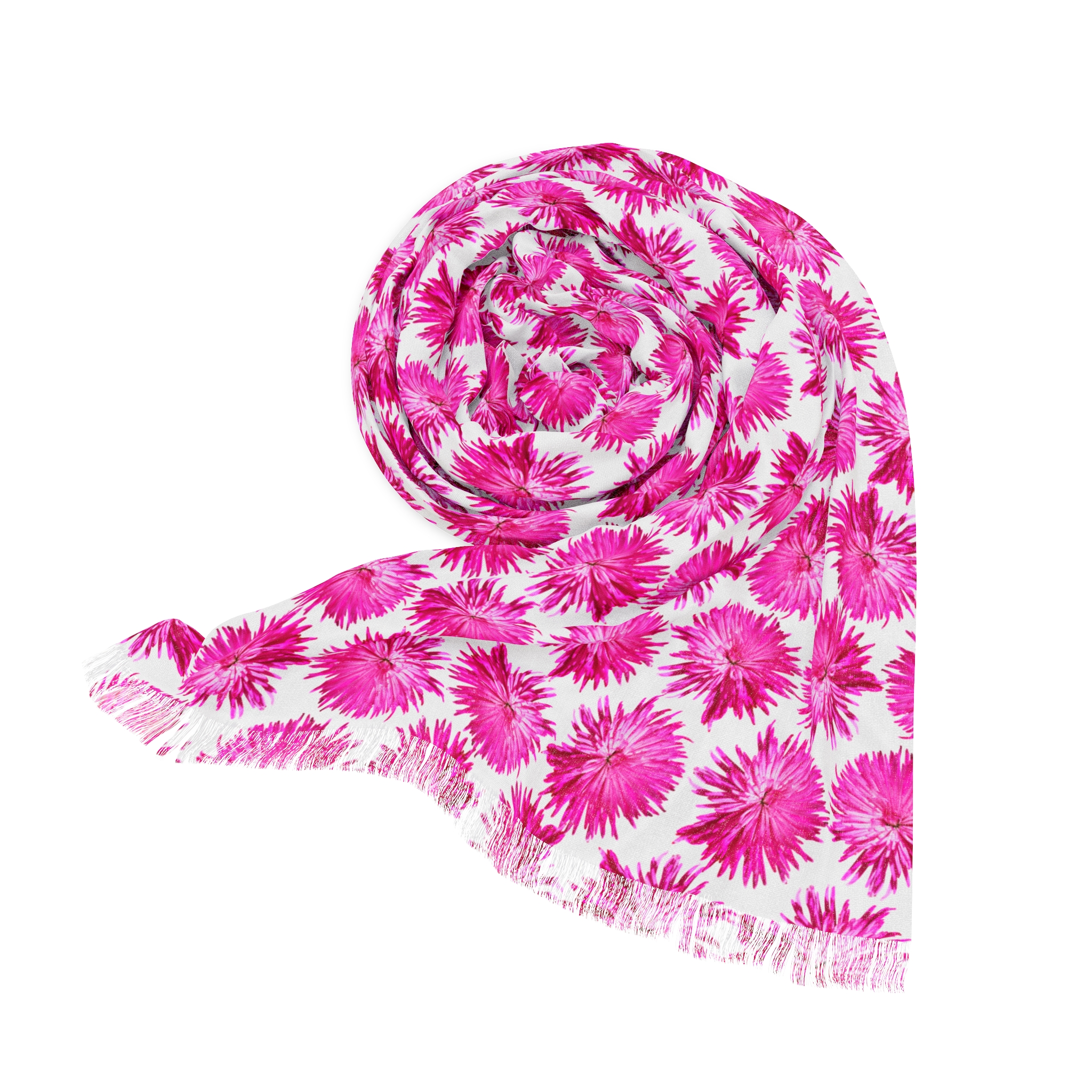 Scarf “Pink Poof”