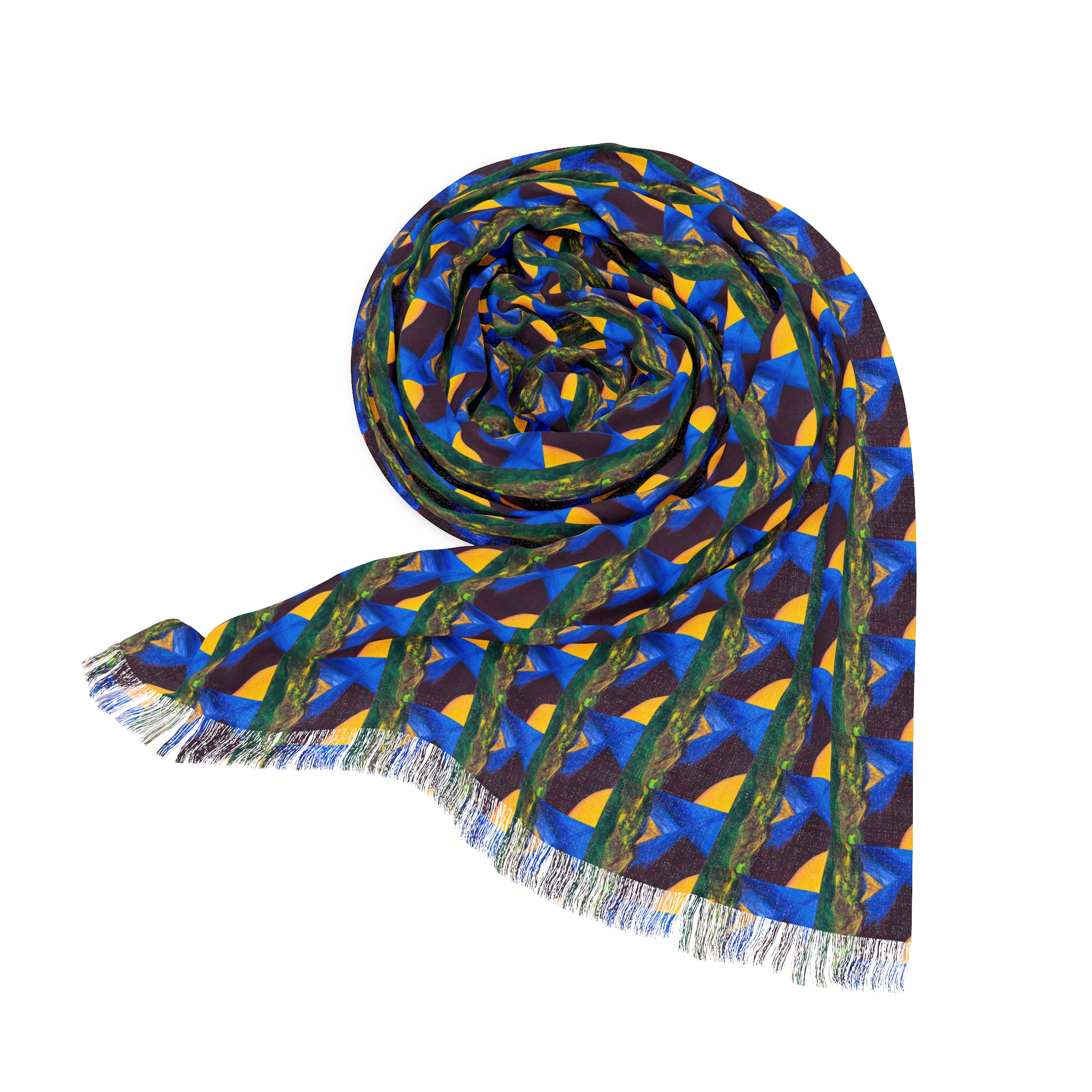 Scarf “Purple Bay”