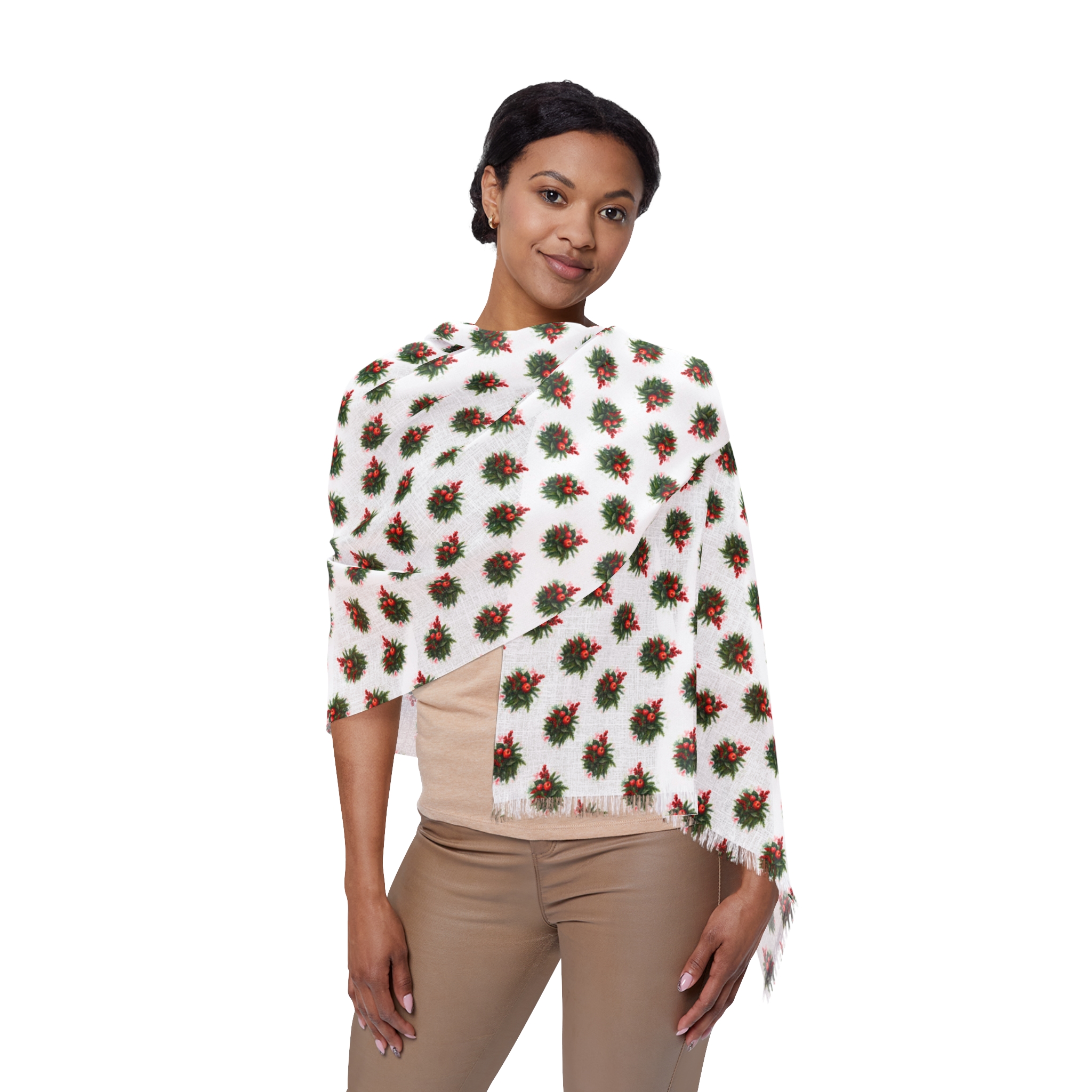 Scarf “Art and Apples” - Image 5