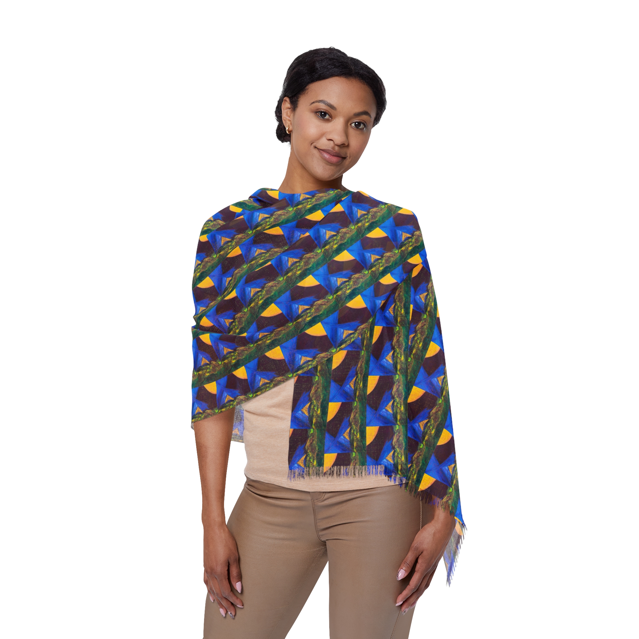 Scarf “Purple Bay” - Image 5