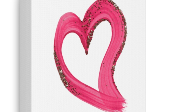 Canvas Print "Heart One" 5791361550741376745_2048.jpeg