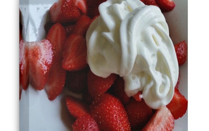 Canvas Print "Strawberries & Cream" 5911539422801599447_2048.jpeg
