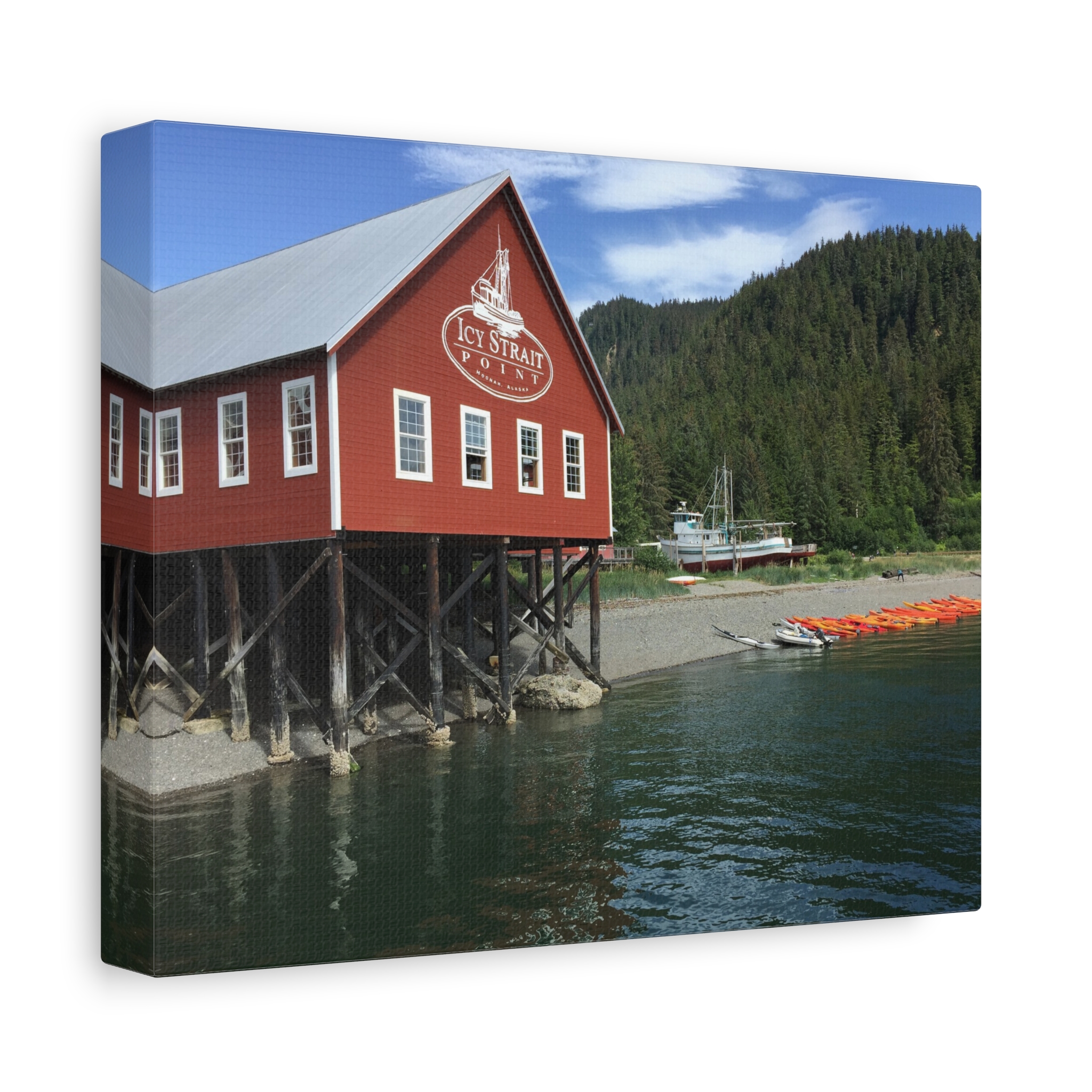 Canvas Print “Icy Strait Point”