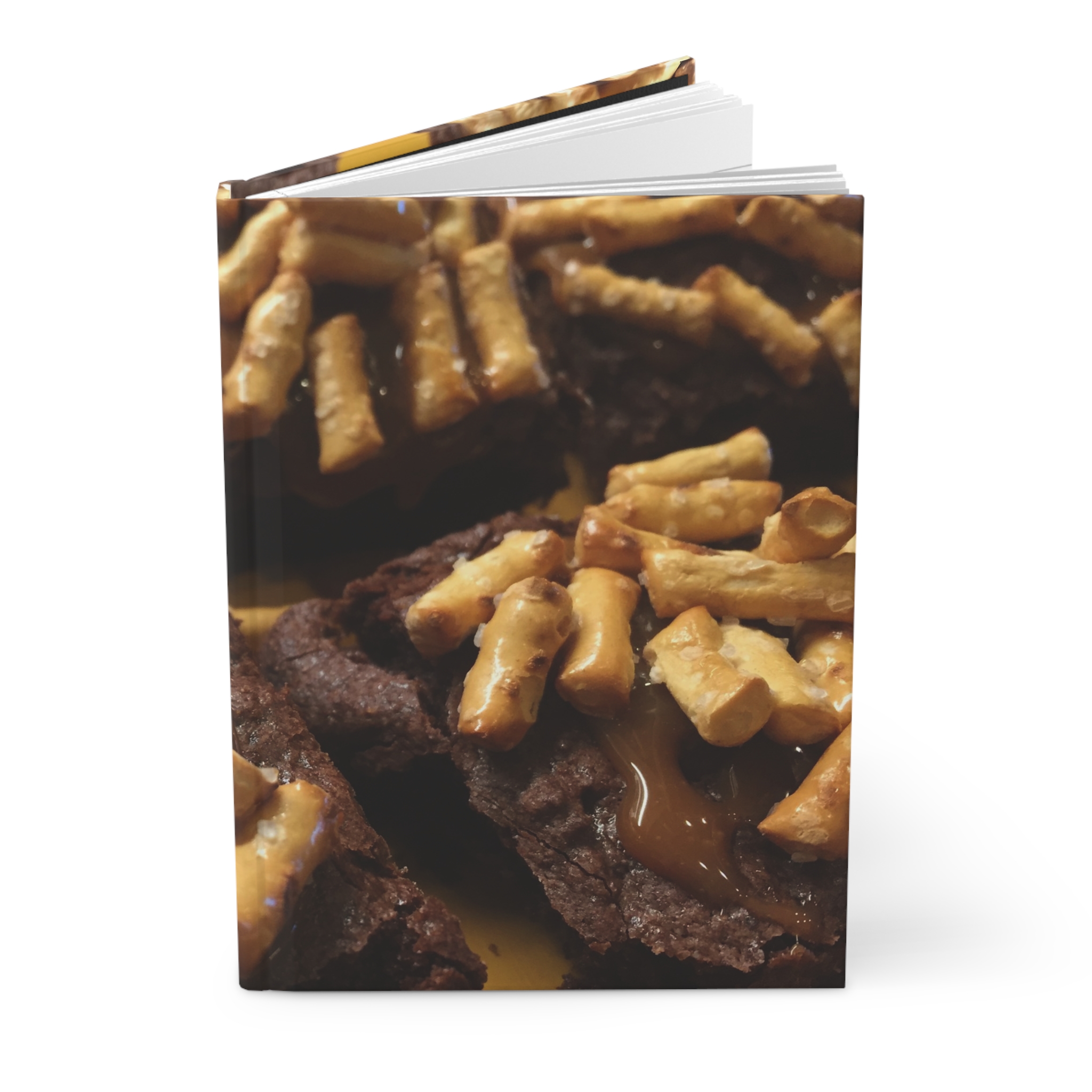 Hardcover Journal "Caramel Brownies"