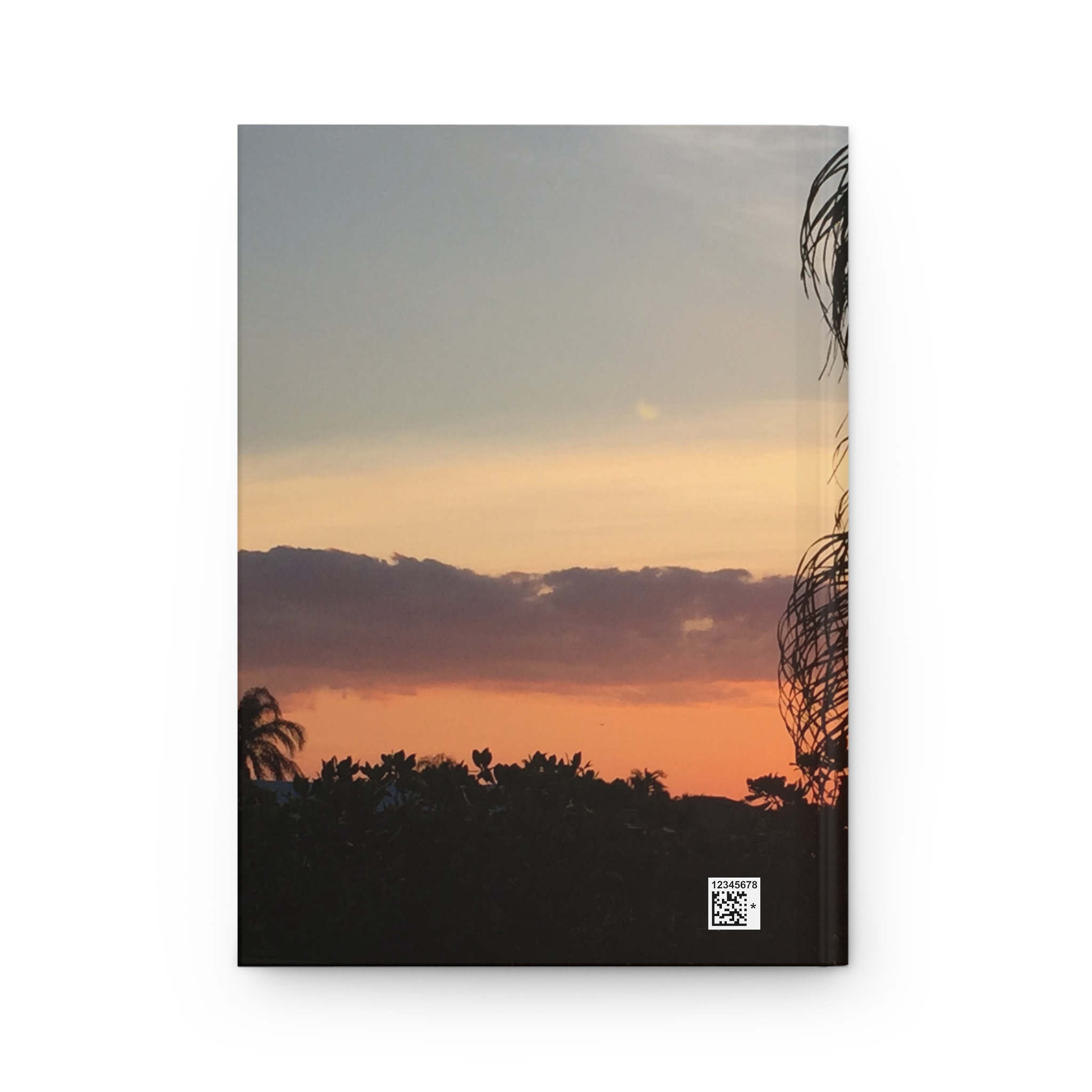 Hardcover Journal "Deck Sunset" - Image 3