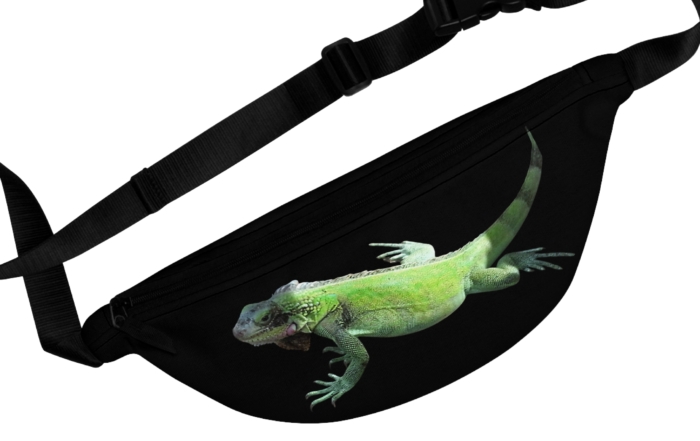 Fanny Pack (black) "Iguana Go Too" 2485029083966202815_2048.jpeg