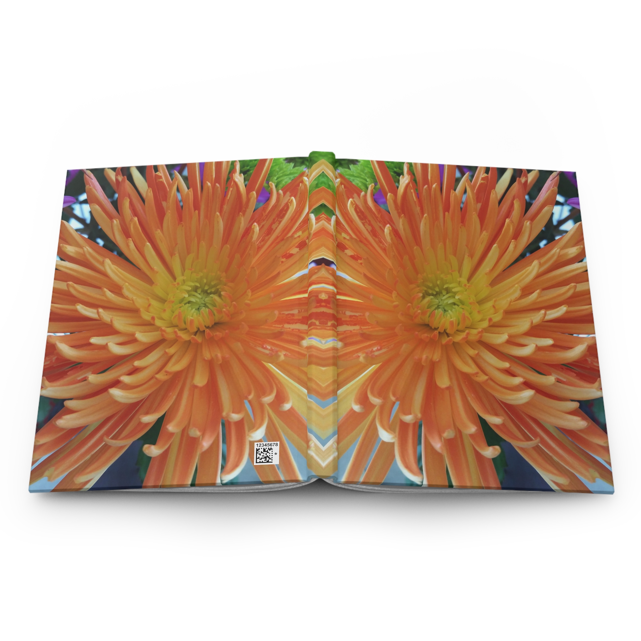 Hardcover Journal "Orange Bloom" - Image 5