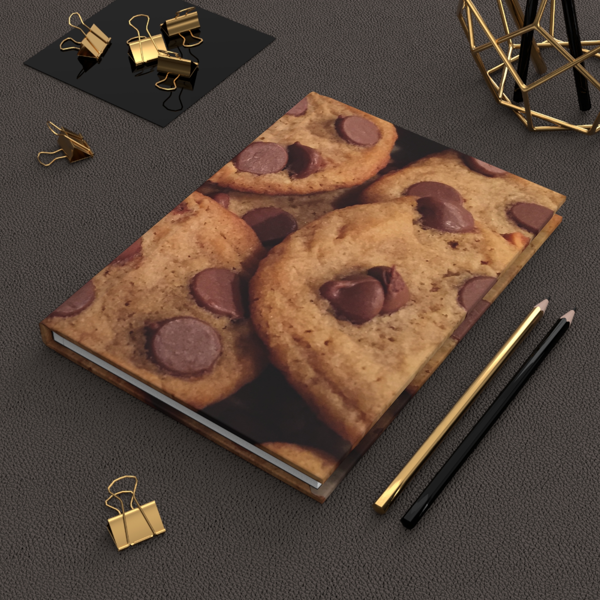 Hardcover Journal "Chocolate Chip Cookies" - Image 6