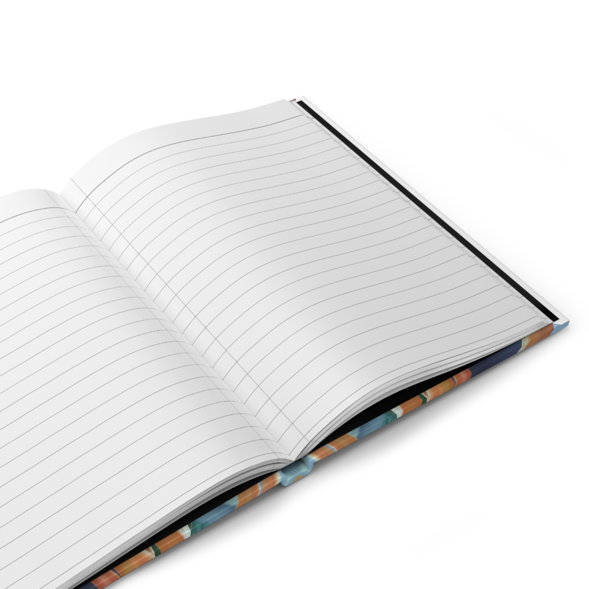 Hardcover Journal "Orange Bloom" - Image 4
