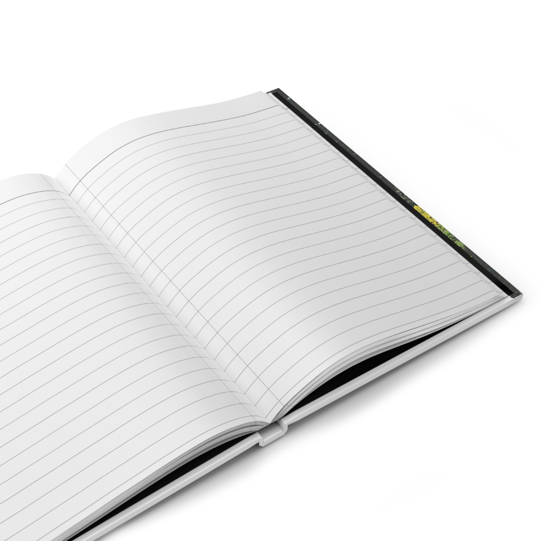 Hardcover Journal "Yellow Flower Field" - Image 4